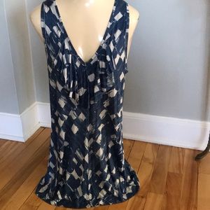 Banana Republic shades of blue/light gray tank, Lg